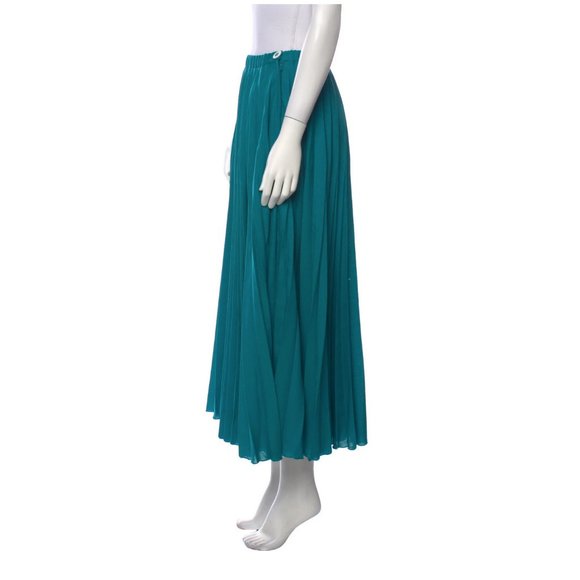 Vintage Jeanne Marc Pleated Maxi Skirt - Picture 2 of 7